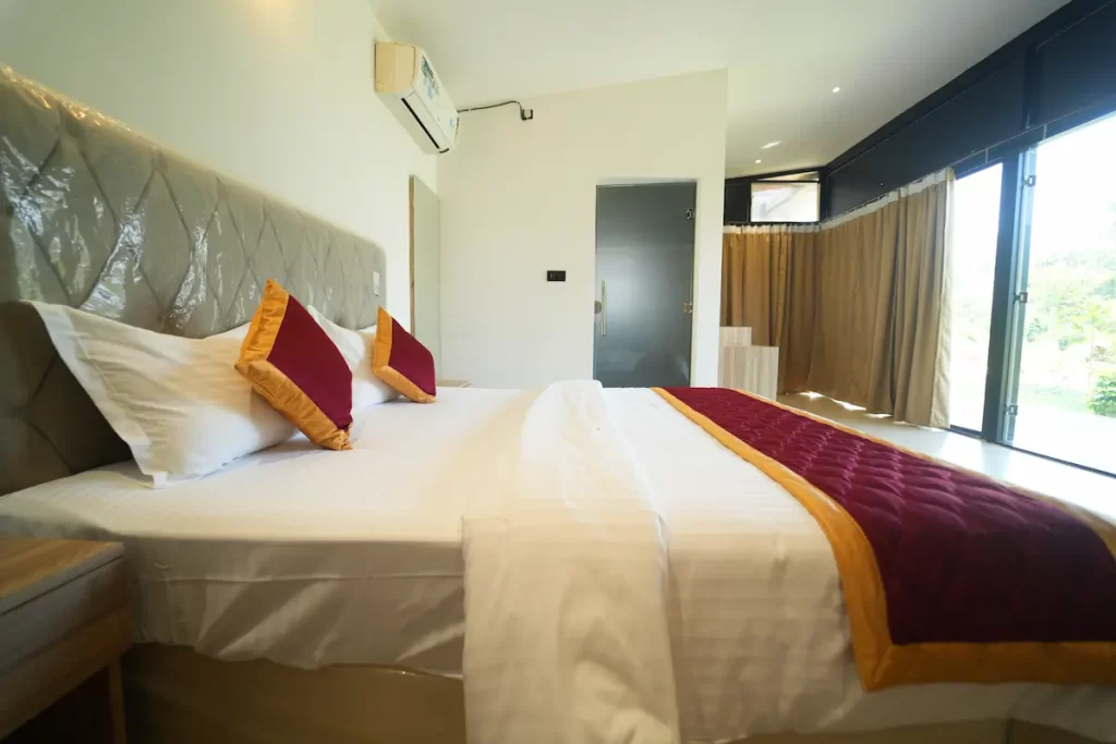 Bedroom interior view